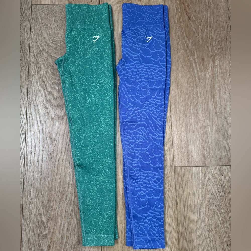 Gymshark Adapt Seamless Leggings bundle of 2 size small